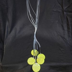 NWT Paparazzi - "Tidal Tassels" - Green Shell Necklace